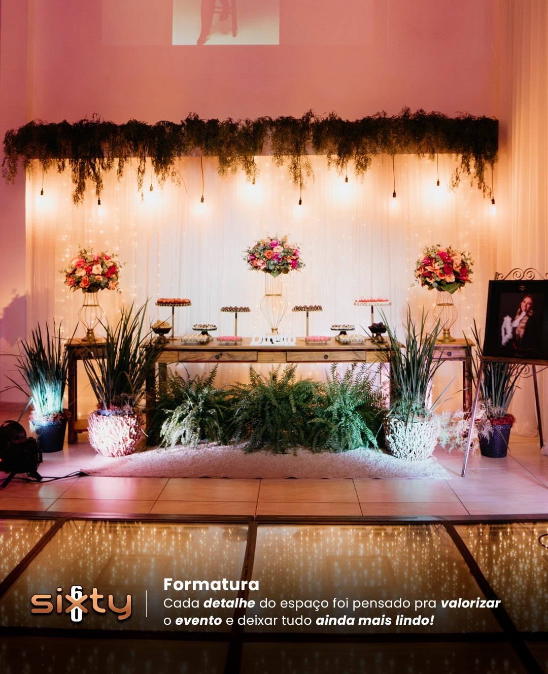 Salao na Sixty Festas e Eventos